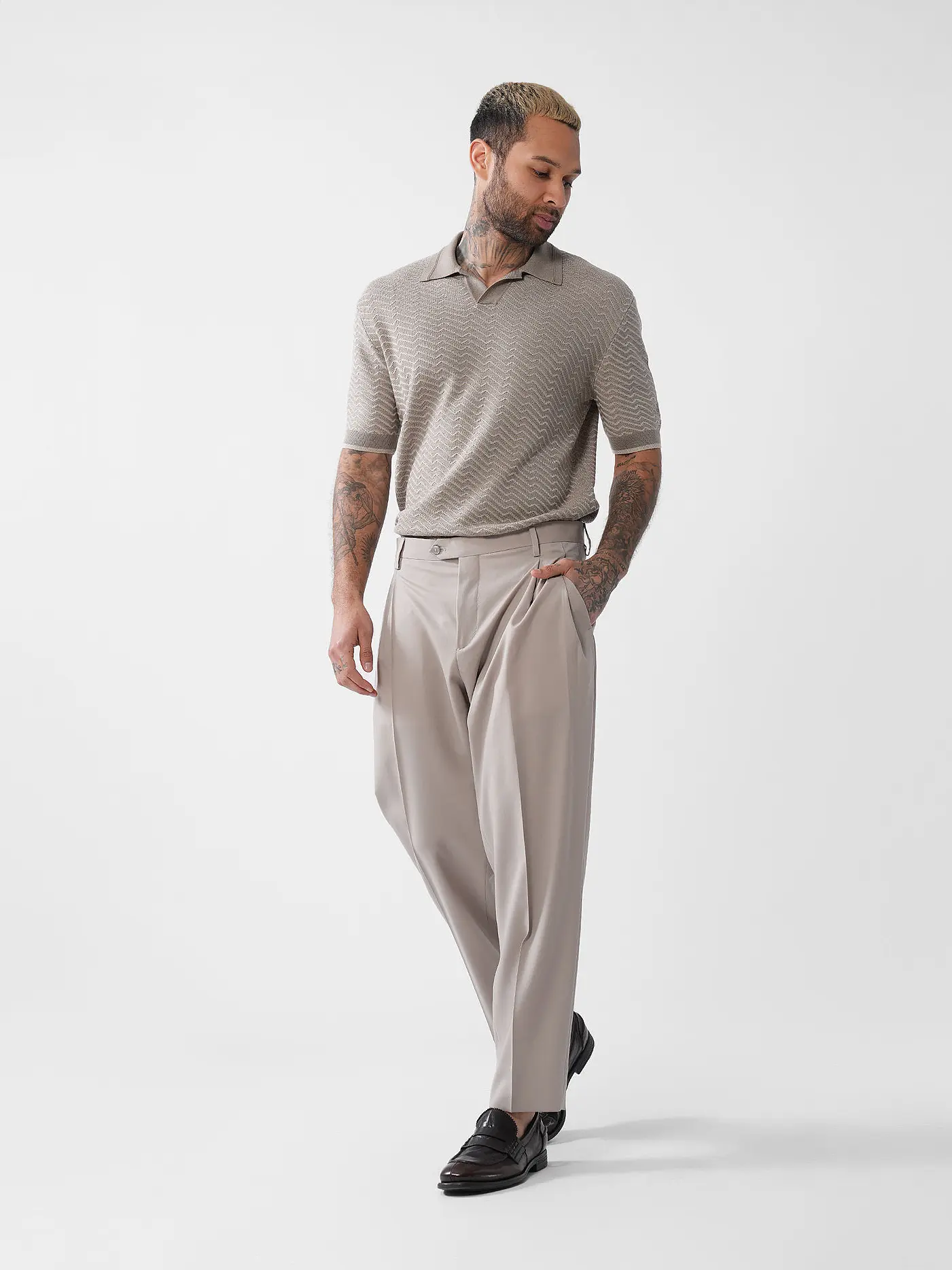 EMPORIO ARMANI | Poloshirt | beige